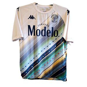 Cerveza Modelo Kappa Football Jersey Mens Size L Multicolor Polyester/Elastane